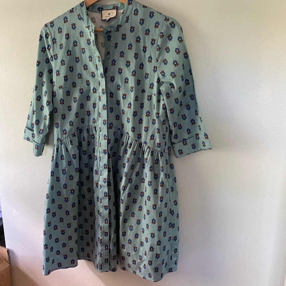 Tuckernuck Royal shirt dress size medium  worn twice